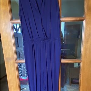 Popsugar pantsuit, jumpsuit.   Worn once,  size small.  Color is navy.
